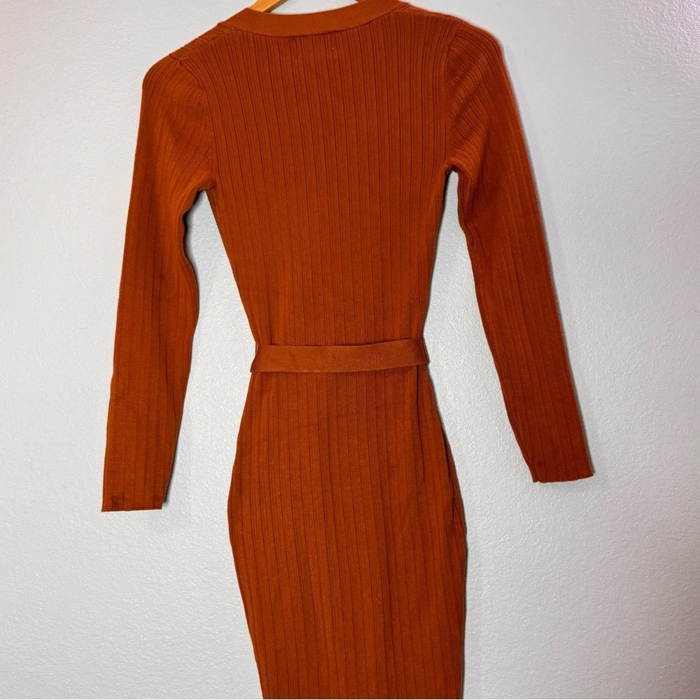 Pink Rose Rust Color Dress Size Small - Picture 9 of 11